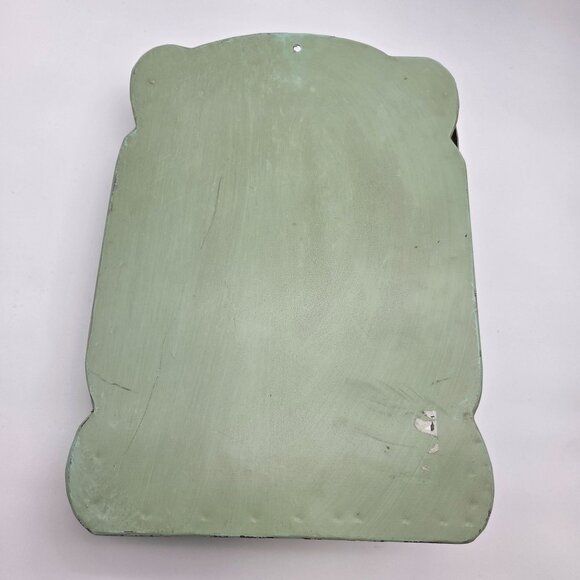 Vintage-Inspired Distressed Metal Wall-Mounted Post Mail Box - Picture 4 of 8